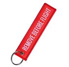 Remove Before Flight Pilot Aircraft Keychain Tag Travel Luggage Bag Tag 4.7'x 1'