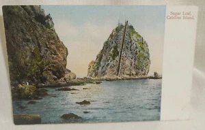 Postal antigua de Sugar Loaf Catalina Island California sin usar. - Imagen 1 de 2