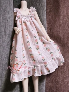 1/4MSD 1/3SD BJD Conjunto Ropa Floral Volantes Vestido de Noche Vestido Eslinga Flores - Imagen 1 de 6