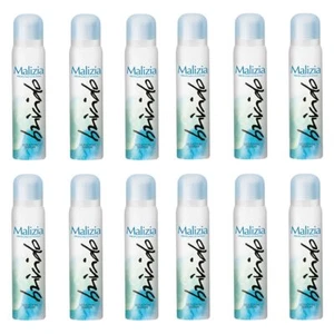 MALIZIA DONNA deo BRIVIDO 12x 100ml blumig erfrischender deodorant Duft - Bild 1 von 3