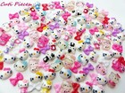 3D Kitty Acrylic Nail Art *Hello Kitty Glitter Bows* Melody Kawaii Craft 5-20pcs