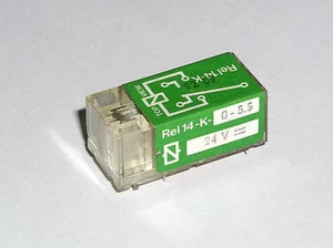Relais ERNI REL14 -K0 - 5,5    Spulenspannung 24 Volt DC - Picture 1 of 2