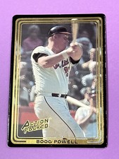 1992 Action Packed Boog Powell #80 Baltimore Orioles (H)