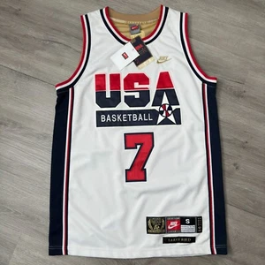 Camiseta deportiva auténtica Larry Bird 1992 Dream Team pequeña 36 Nike Throwback Celtics - Imagen 1 de 8