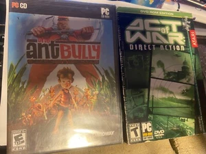 Vintage Act of War Atari and Ant Bully computer games NIB never opened - Zdjęcie 1 z 8
