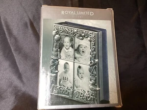 Royal Limited Silver Baby Photo Album 80 4 X 6 - Picture 1 of 3