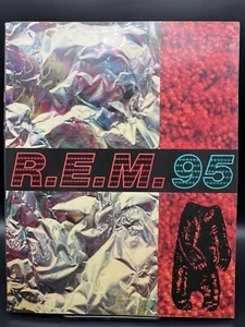 R.E.M. Libro del programa Monster Tour 1995 - arte de portada lenticular 3D - Imagen 1 de 10