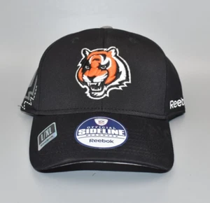 Cincinnati Bengals Reebok NFL Sideline Fitted Cap Hat - Size: L/XL - Picture 1 of 5