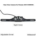 Rear View Camera Backup License Plate Night for Pioneer AVH-5300DVD AVH5300DVD