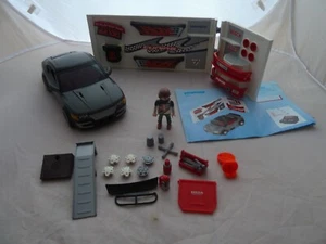 PLAYMOBIL SET 4366 TUNING CAR AND WORKSHOP WITH WORKING CAR SOUNDS - Picture 1 of 6