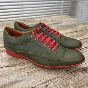 John Lobb for Aston Martin Ltd Edition Green Leather Sneaker Oxford UK 7,5 £625 - Bild 1 von 16