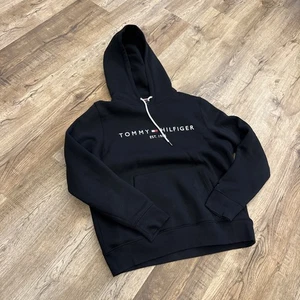 TOMMY HILFIGER Mens Embroidered Logo Pullover Fleece Hoodie XXL - Picture 1 of 4