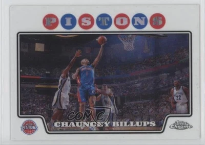 2008-09 Topps Chrome X-Fractor 139/288 Chauncey Billups #148 Salón de la fama 17a5 Foto 1 de 3