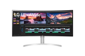 LG 38WN95C 38" Curved UltraWide QHD+ Nano IPS 144Hz 1ms Gaming Monitor - Picture 1 of 5