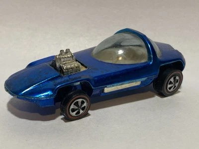 Mattel Hot Wheels Redline Blue Silhouette 1967 de colección Foto 1 de 4