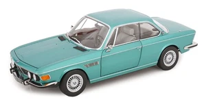 KK Scale 1:12 BMW 3.0 CSI E9 TURQUOISE METALLIC WITH ALPINA RIMS 1971 Modellauto - Bild 1 von 10