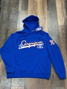 Ebbets Field Flannels Men's Santurce Cangrejeros Baseball Hoodie Size Medium NWT - Picture 1 of 8