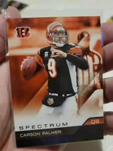 Panini Spectrum Football Card Carson Palmer Cincinnati Bengals Insert /100 - Picture 1 of 3