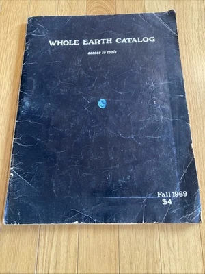Whole Earth Catalog (Fall 1969) "Access to Tools" Counterculture Catalog - Image 1 of 3