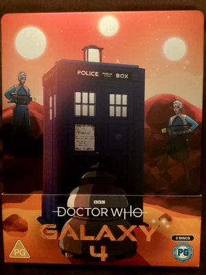 Doctor Who Galaxy 4 Four Steelbook Blu Ray William Hartnell Peter Purves 1966 - Image 1 of 2