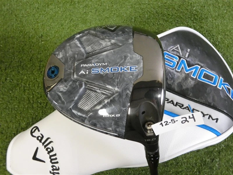 Driver Callaway Paradym Ai Smoke Max D 12.0* Cypher 50 5.5 regular com HC novo - Imagem 1 de 4