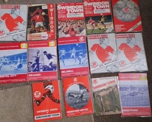 14 Swindon Town Programmes Mixed Seasons Can Split - Picture 1 of 19