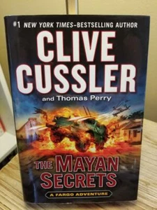 The Mayan Secrets (FARGO #5) by Clive Cussler 1st Edition 1st Print HB DJ VGC!! - Picture 1 of 12