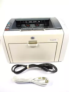 🔥HP LaserJet 1022 Laser Printer W/Power Cord and USB Cable - Tested & Working! - Picture 1 of 12