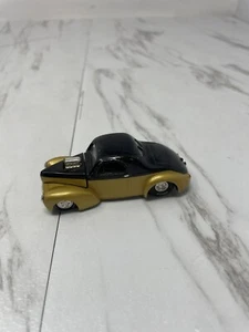 1997 Racing Champions Black & Gold '41 Willys Funny Car Made In China - Picture 1 of 5