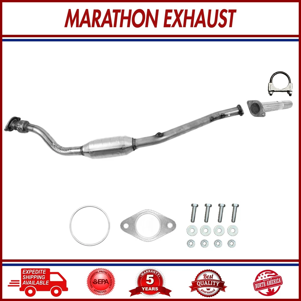 Front Catalytic + Exhaust Pipe Fits : 2002-2007 Buick Rendezvous 3.4L | 3.5L FWD - Изображение 1 из 4