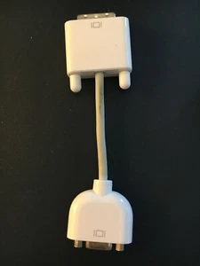 Genuine Apple DVI-I Male to VGA-Female Monitor Adapter Cable Connector 603-3342 - Picture 1 of 5