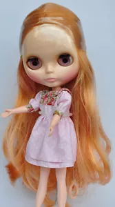 Muñeca desnuda Takara 12" Neo Blythe cabello dorado claro de fábrica TBO242 - Imagen 1 de 4
