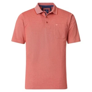 Redmond Herren Poloshirt kurzarm Regular Fit rot 912 56 - Picture 1 of 4
