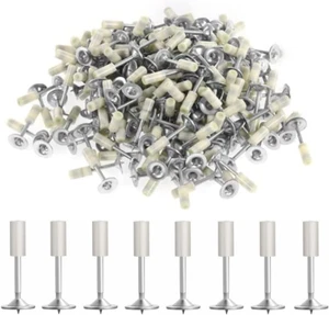 Nails for Manual Steel Nail Gun, 200 Pcs round Nails Wall Fastening Tool, for Co - Picture 1 of 12