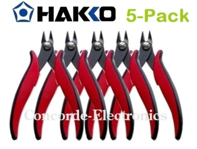 Hakko CHP-170 Micro Wire Cutter / 16 AWG / Electronics Jewelry Crafts / 5-Pk