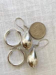 925 Sterling Silber 2er Set Ohrring - Bild 1 von 5
