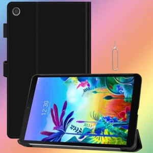 Premium Real Wallet Leather Flip Case Cover for LG G Pad 5 10.1 FHD LM-T600TS US - Picture 1 of 1