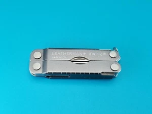 Leatherman Micra Multitool, Messer, Schere, Schlüsselanhänger, grau! - Bild 1 von 9