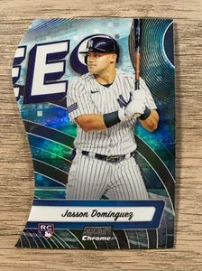 Jasson Dominguez 2024 Topps Stadium Club Chrome Triumvirates TRI-9 Rookie (CBR) - Picture 1 of 2