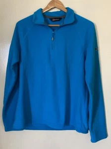 WOMENS BERGHAUS BLUE FLEECY JACKET SIZE 14 - Picture 1 of 6