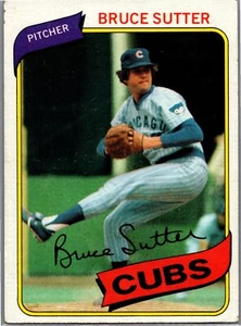 Bruce Sutter Chicago Cubs 1980 Topps #17 - Imagen 1 de 2