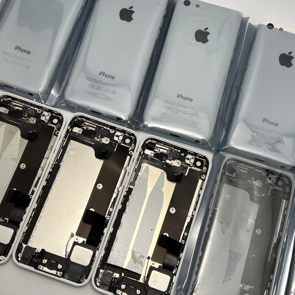 Cubierta Trasera 100% Original Apple iPhone 5C Blanca Marco Medio Carcasa Puerta Foto 1 de 1