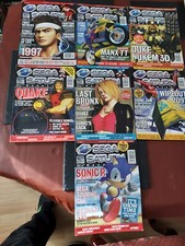 7 Official Sega Saturn Magazine - Issues 16,17,18,19,20,21 & 22 Feb 97 to Aug 97