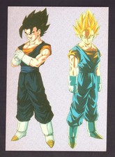 1990s DRAGON BALL POSTCARD Akira Toriyama 15 x 10.5 cm. (6" x 4.25") Vegito #7
