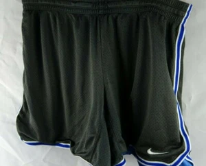 Nike Shorts Men's Large Dri-Fit Charcoal Gray, With Stripes Basketball Shorts - Picture 1 of 10