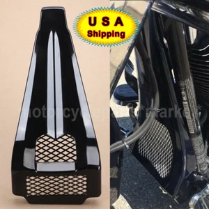 Vivid Black Stretched Chin Spoiler Scoop For Harley Electra Street Glide FLTR - Bild 1 von 13