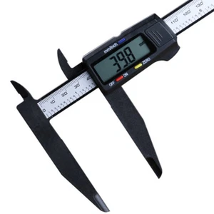 Electronic Digital Vernier Calipers 0-200/300mm Large Range Plastic Caliper Tool - Picture 1 of 5