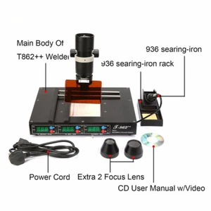 T862++ BGA SMD SMD Irda Infrarot Rework Station ODER Ersatzlampe Birne 800W - Bild 1 von 24