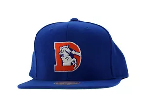 Mitchell & Ness NFL Denver Broncos Retro Logo Snapback Hat Cap Manning - Picture 1 of 3