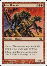 Lava Hounds Mtg 8Th Ed